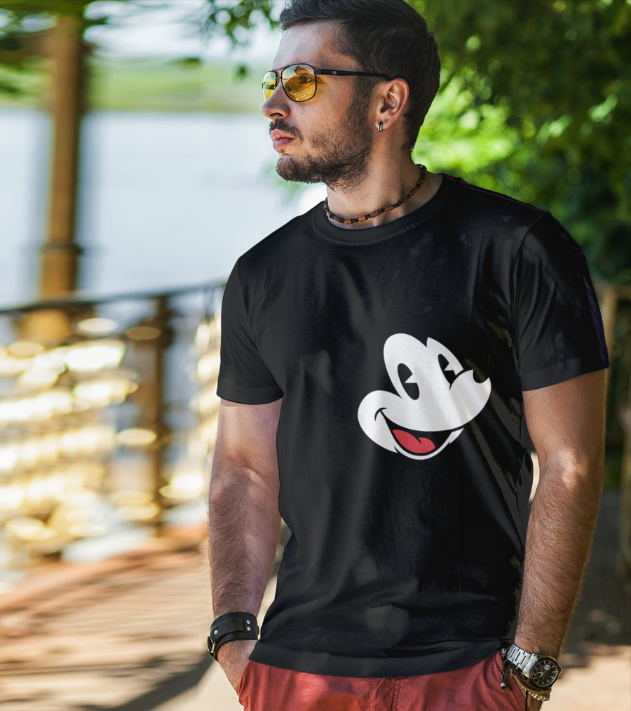 Disney Mickey Mouse Face Classic T-Shirt