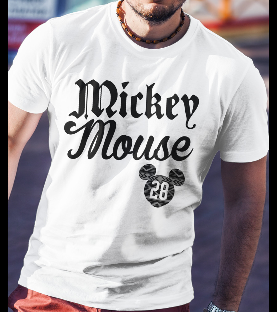 Mickey Mouse 28 Tribal T-Shirt