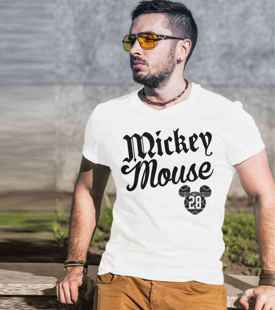 Mickey Mouse 28 Tribal T-Shirt