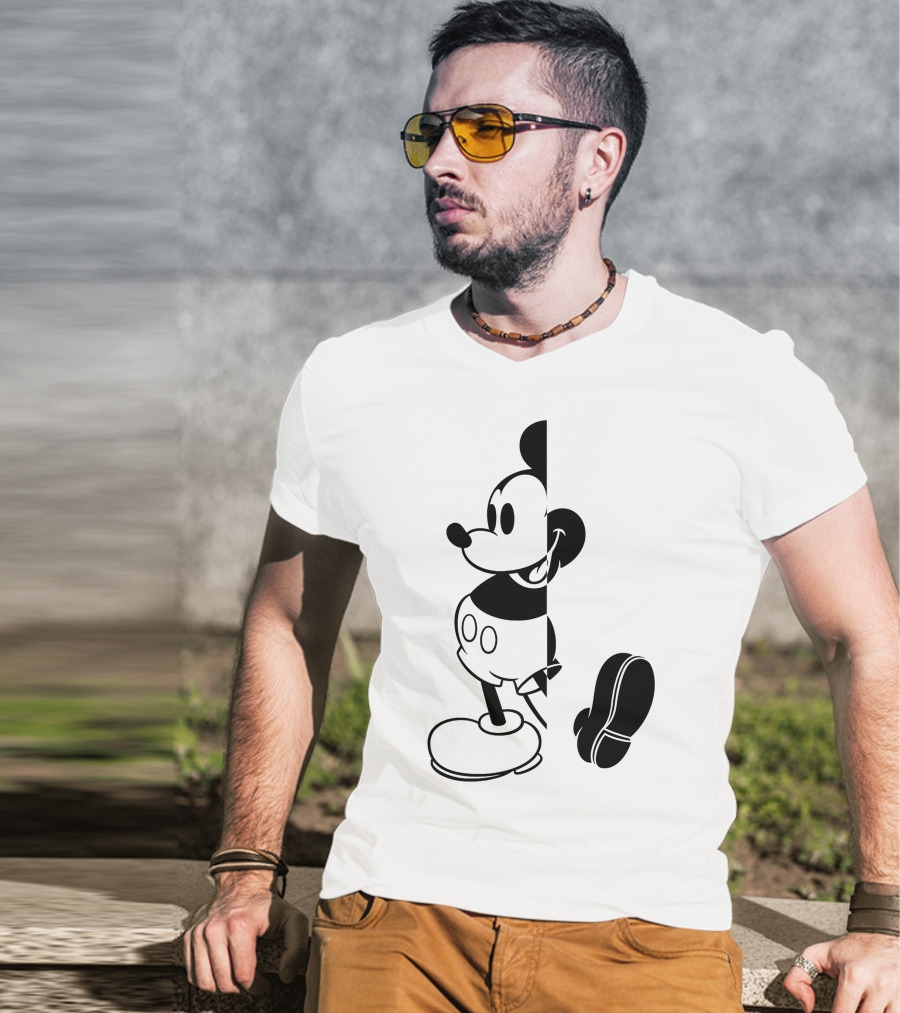 Disney Mickey Mouse Split T-Shirt