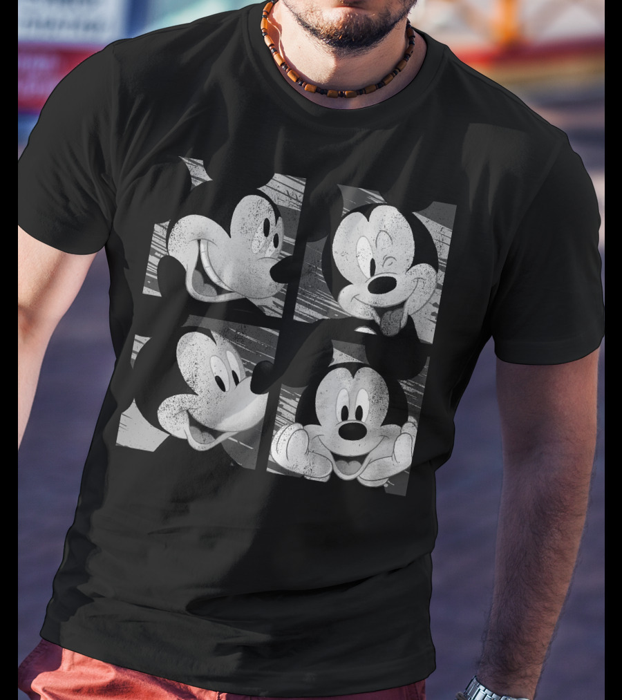 Disney Mickey Mouse Yearbook Vintage Expressions T-Shirt