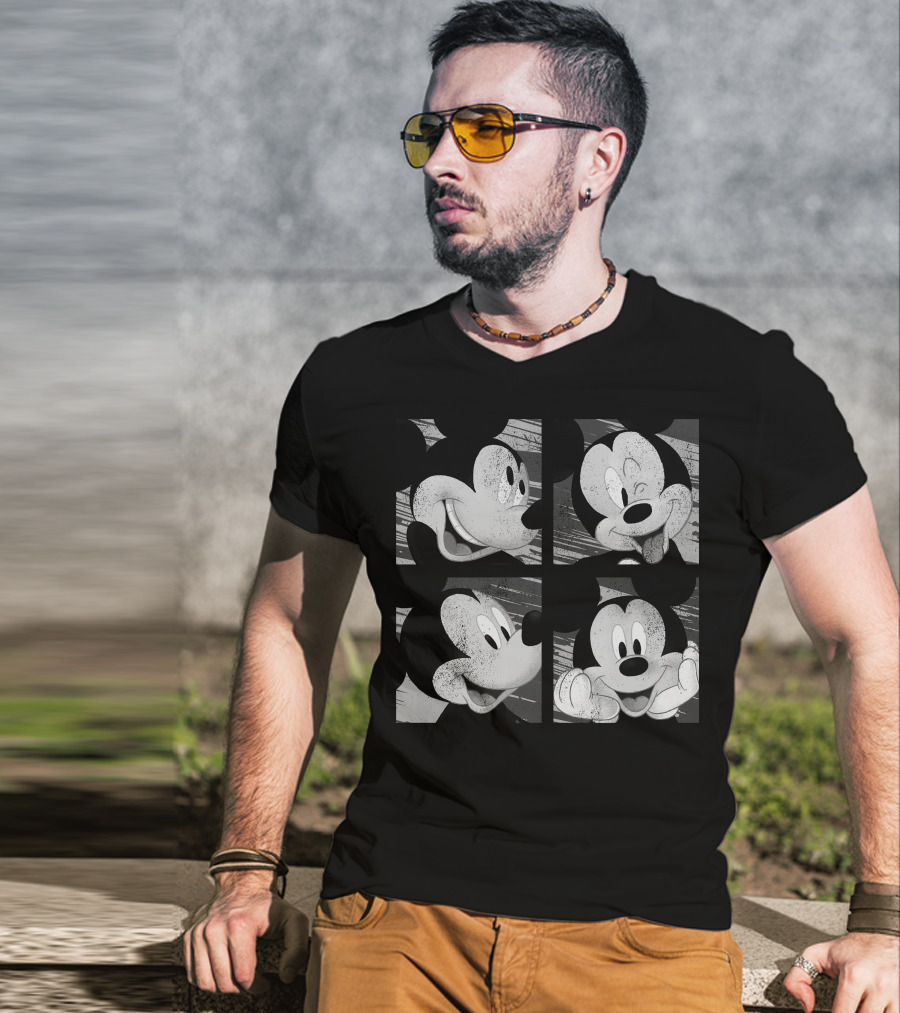 Disney Mickey Mouse Yearbook Vintage Expressions T-Shirt