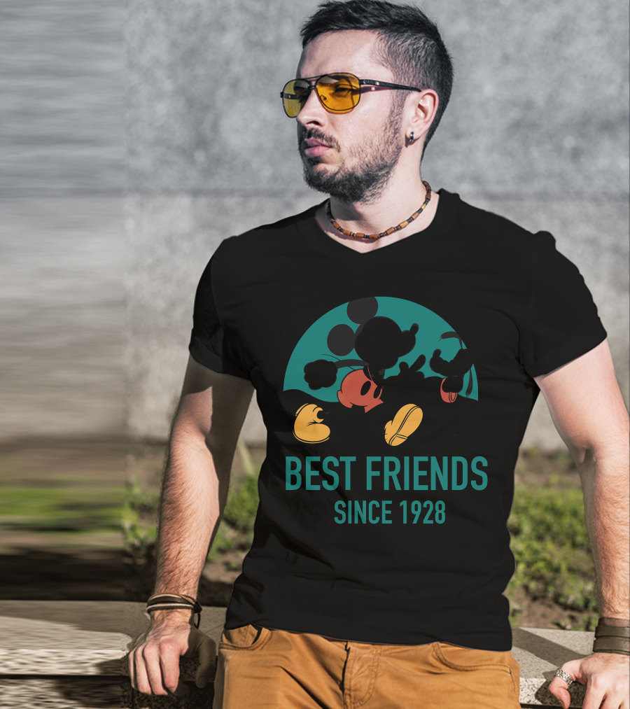 Disney Mickey And Pluto Best Friends Since 1928 T-Shirt