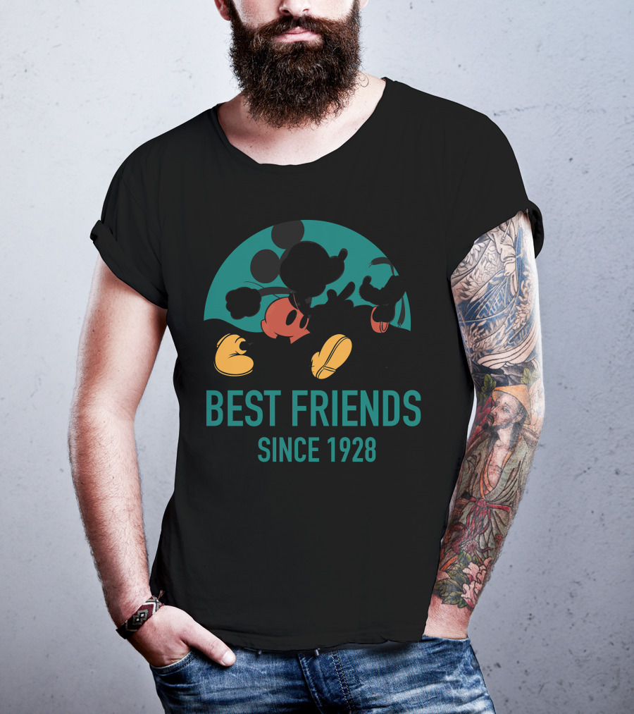 Disney Mickey And Pluto Best Friends Since 1928 T-Shirt