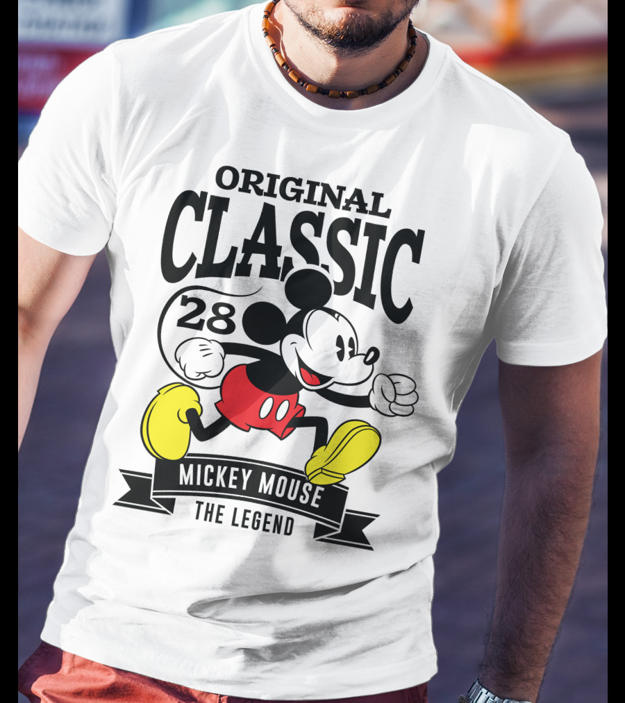 Original Classic Mickey Mouse 28 The Legend T-Shirt