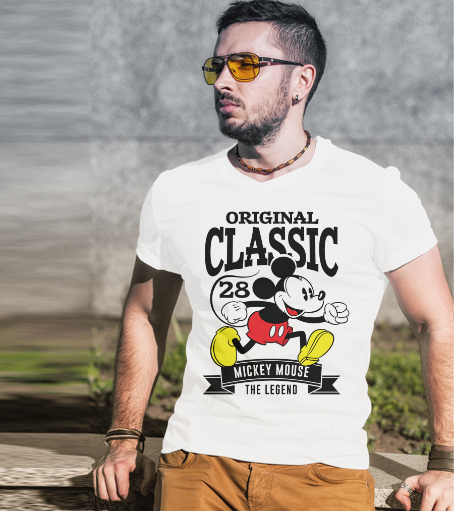 Original Classic Mickey Mouse 28 The Legend T-Shirt