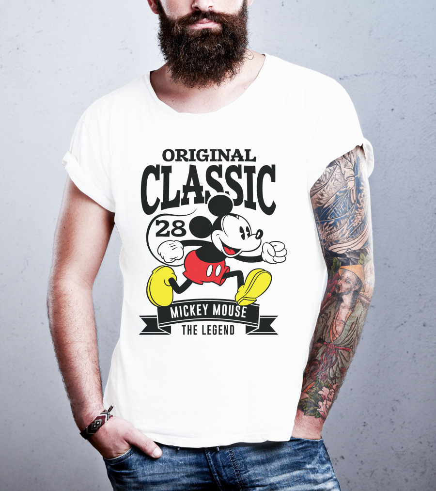 Original Classic Mickey Mouse 28 The Legend T-Shirt