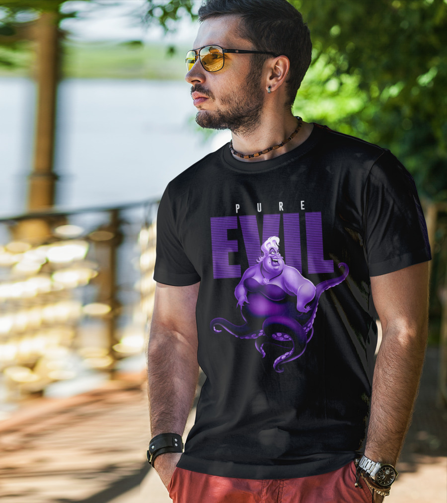 Disney Ursula Pure Evil Villainous Iconic T-Shirt