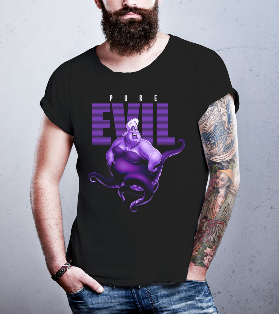 Disney Ursula Pure Evil Villainous Iconic T-Shirt