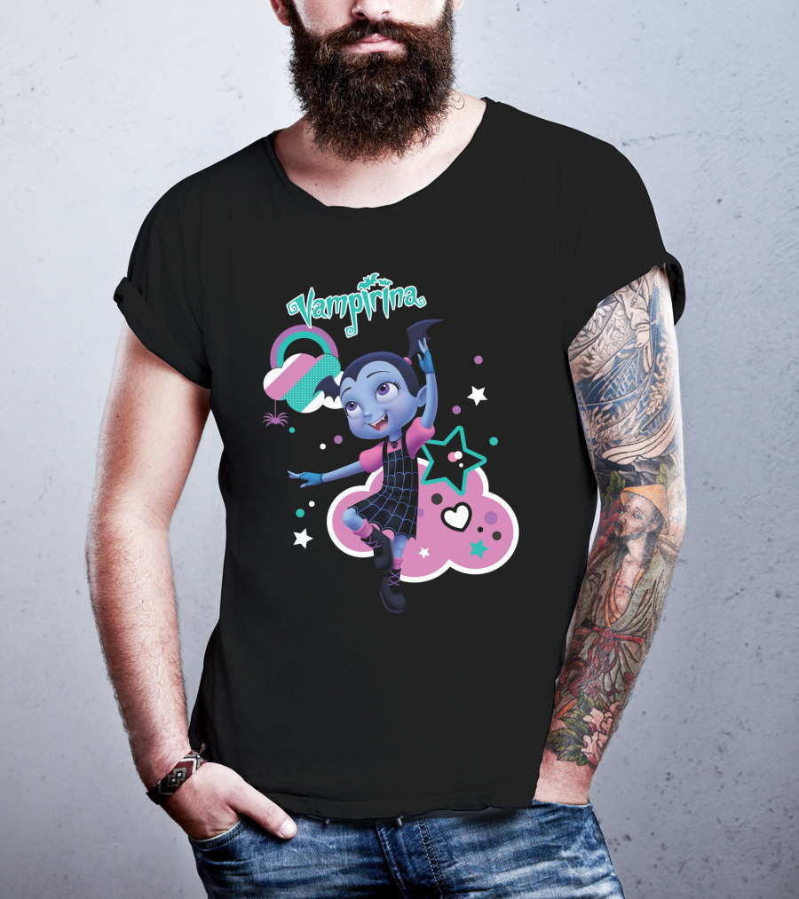 Vampirina Dancing With Stars And Hearts T-Shirt