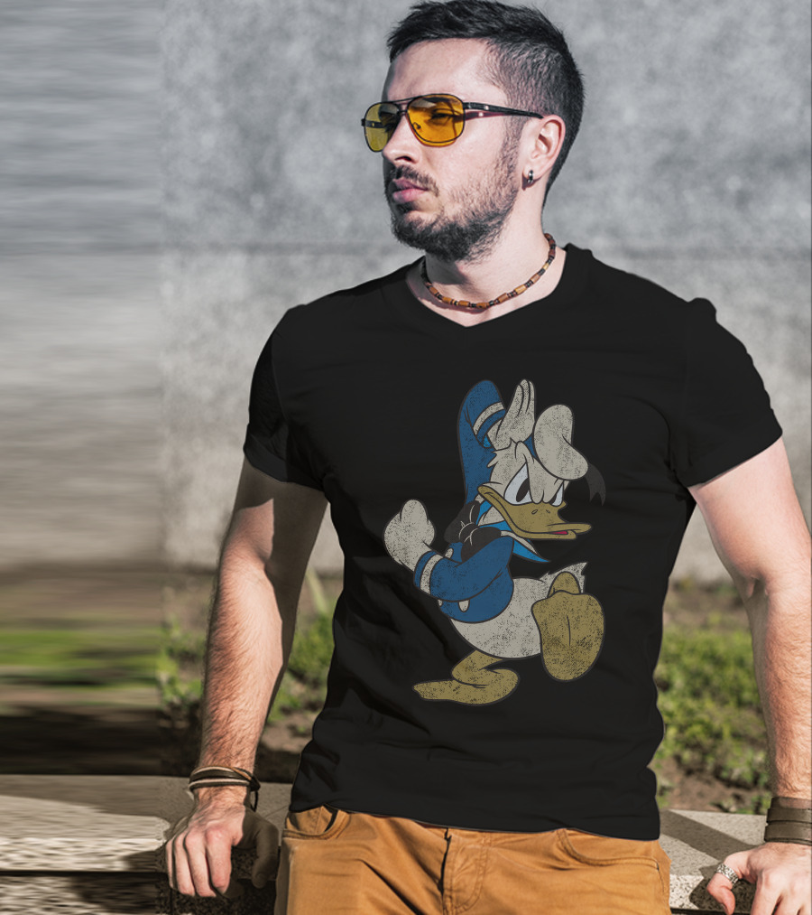 Disney Vintage Donald Duck Classic Distressed Pose T-Shirt