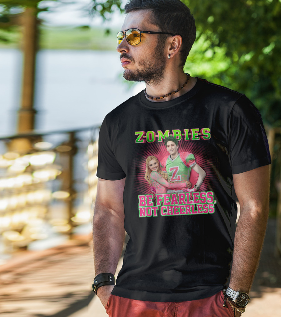 Disney Zombies Be Fearless Not Cheerless T-Shirt