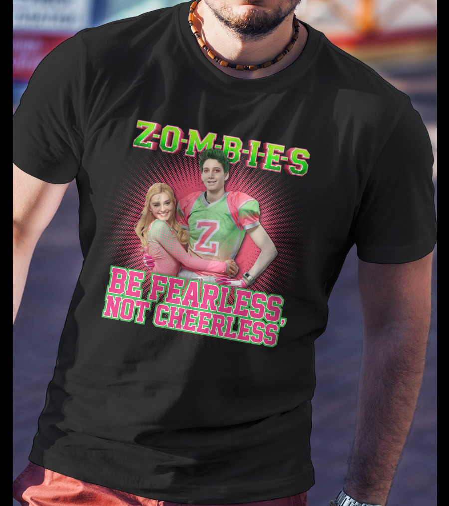 Disney Zombies Be Fearless Not Cheerless T-Shirt