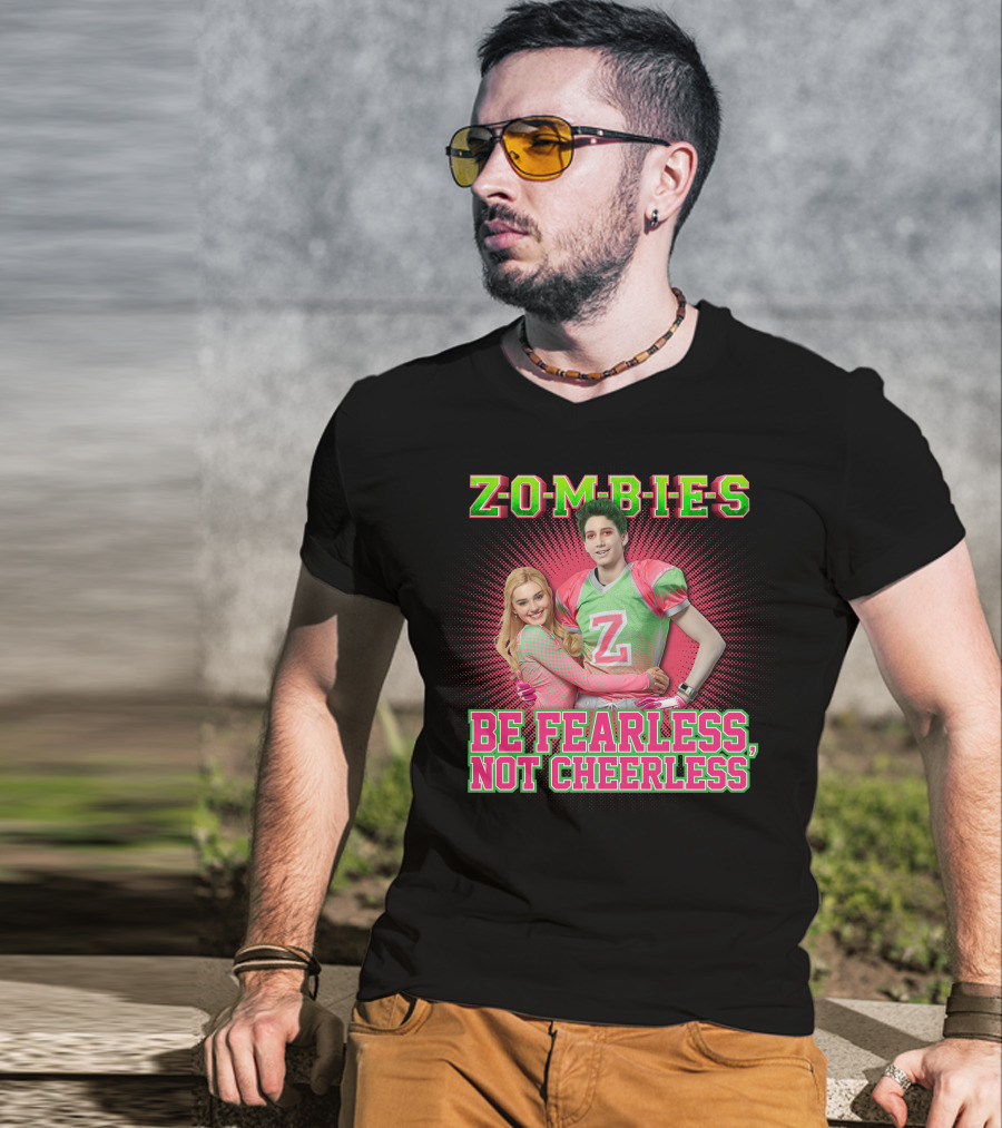 Disney Zombies Be Fearless Not Cheerless T-Shirt