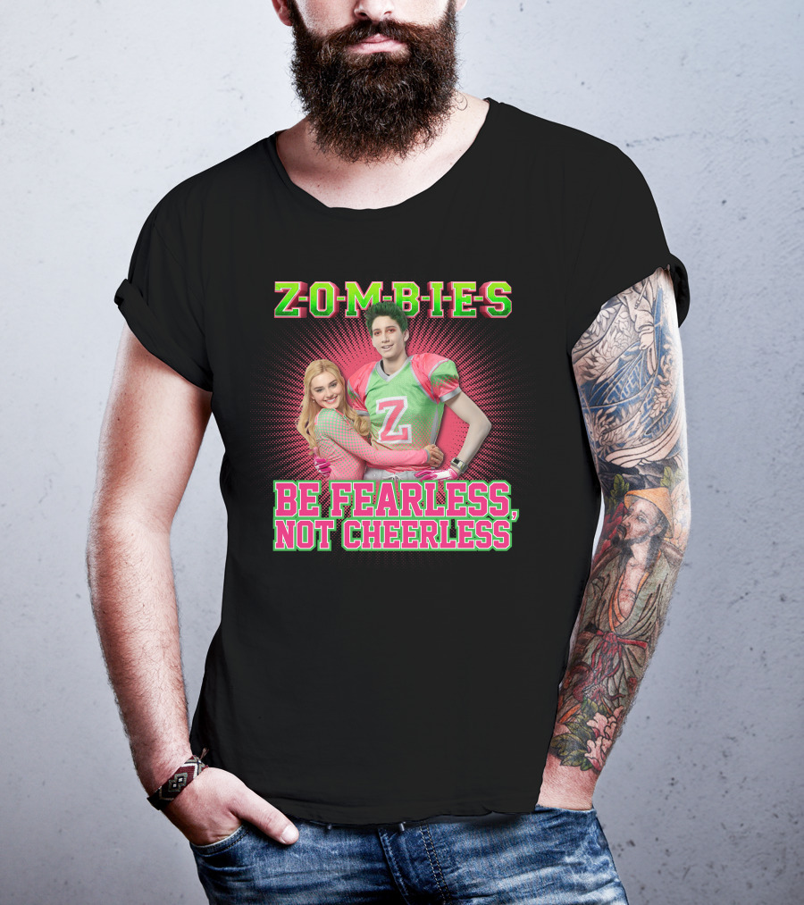 Disney Zombies Be Fearless Not Cheerless T-Shirt