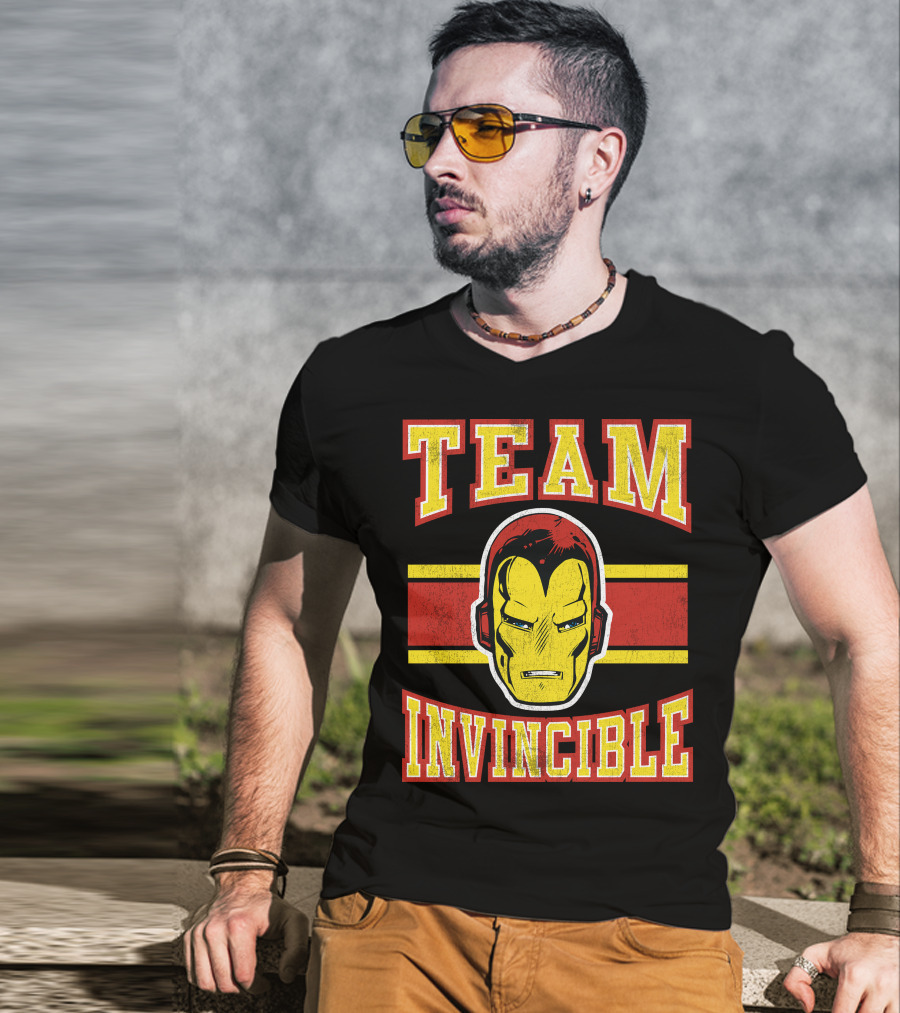 Marvel Iron-Man Team Invincible Classic T-Shirt