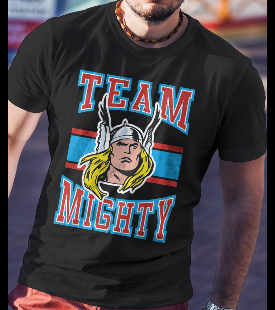 Team Mighty Thor Marvel Classic T-Shirt