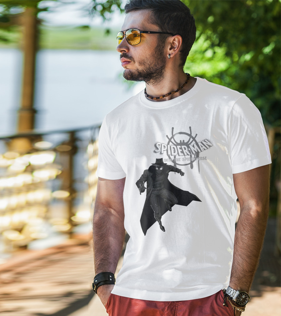 Marvel Spider-Man Into The Spider-Verse Noir T-Shirt