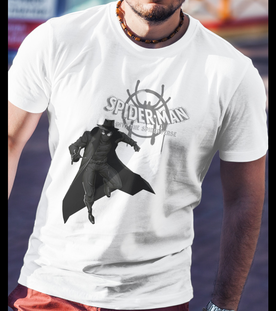 Marvel Spider-Man Into The Spider-Verse Noir T-Shirt