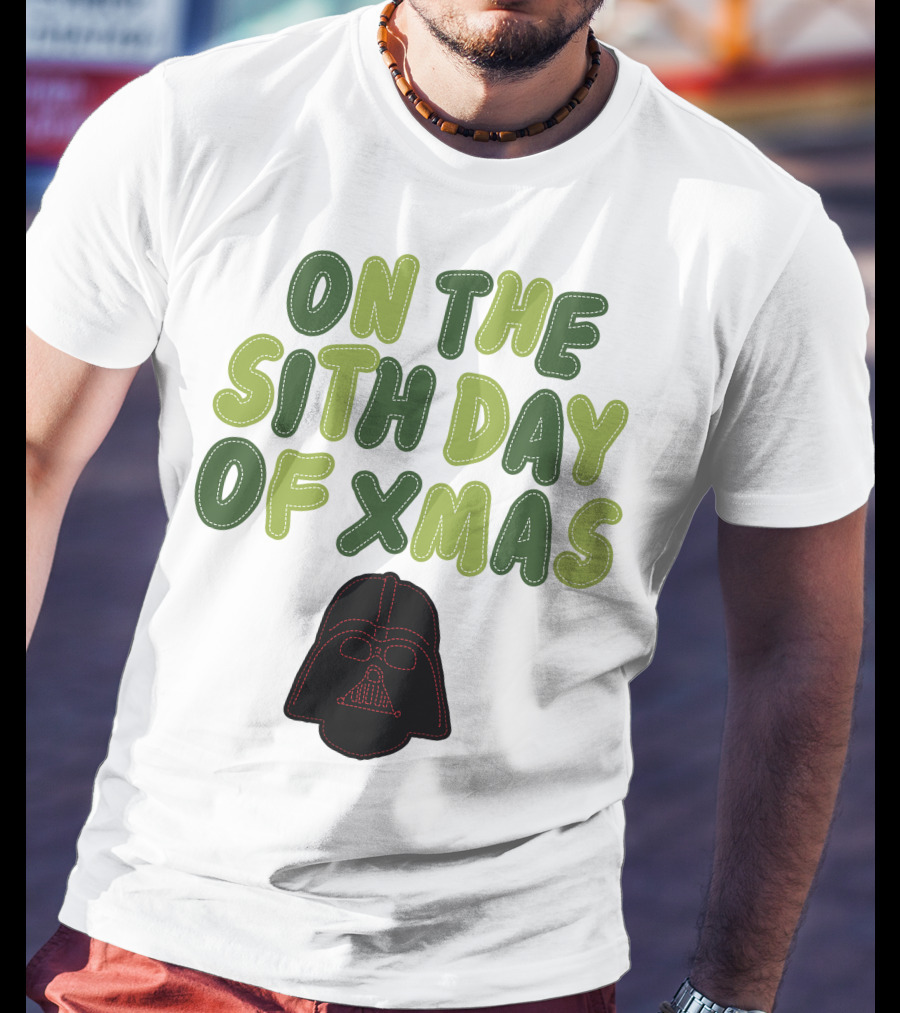 Star Wars Darth Vader On The Sith Day Of Xmas T-Shirt
