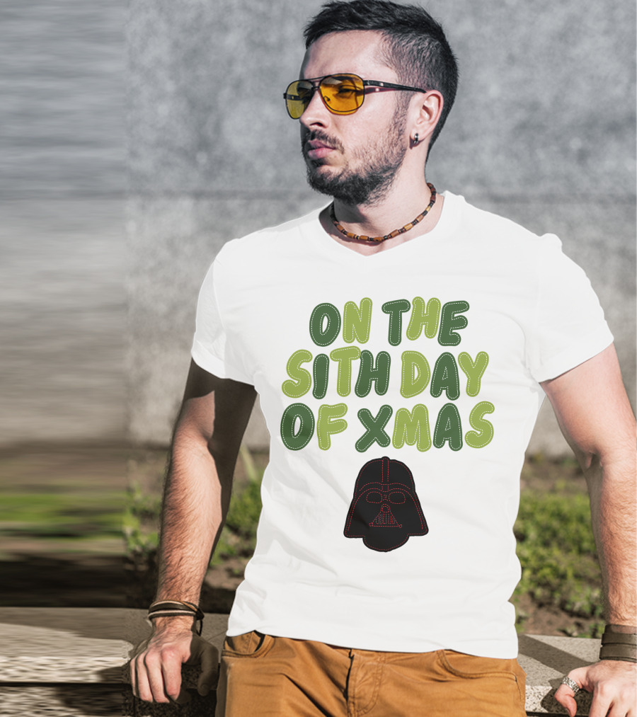 Star Wars Darth Vader On The Sith Day Of Xmas T-Shirt