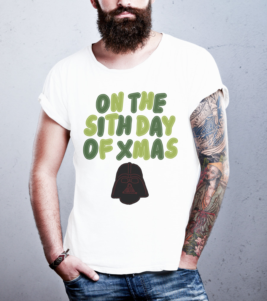 Star Wars Darth Vader On The Sith Day Of Xmas T-Shirt