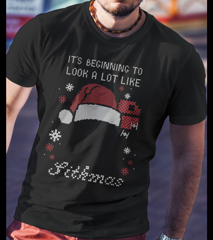 It's Beginning To Look A Lot Like Sithmas Vader Santa Star Wars T-Shirt