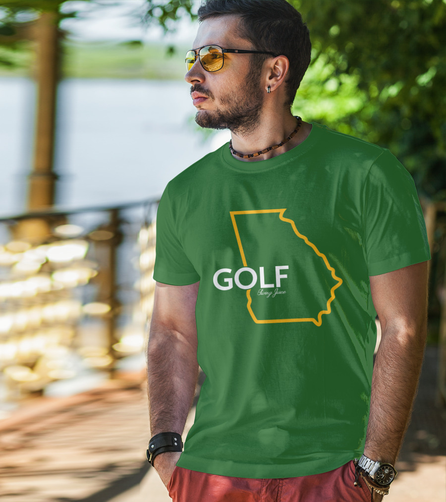 GOLF Swing Juice Georgia Outline T-Shirt