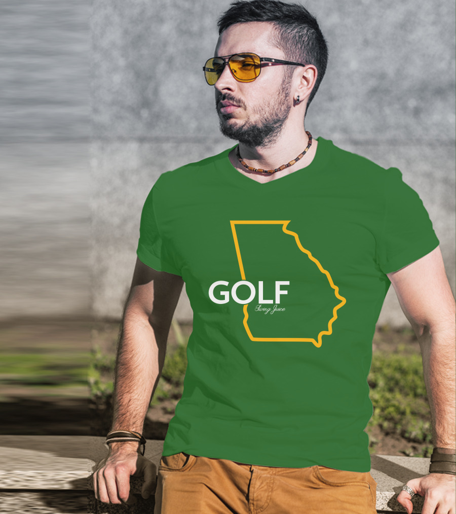 GOLF Swing Juice Georgia Outline T-Shirt