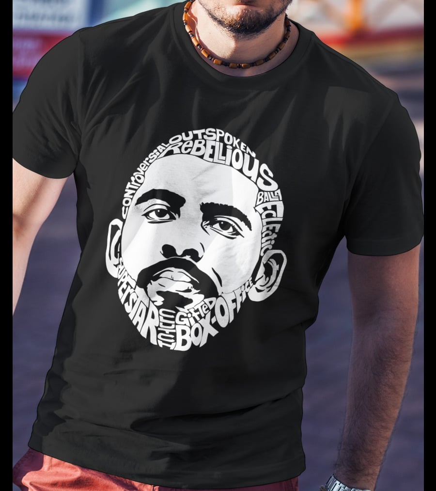 Kyrie Irving NBA Basketball Controversial Outspoken Rebellious T-Shirt