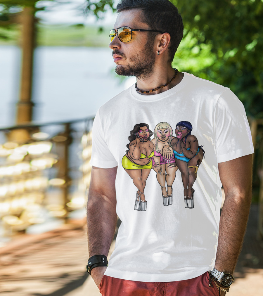 Sized For Life Bold Empowerment Trio T-Shirt
