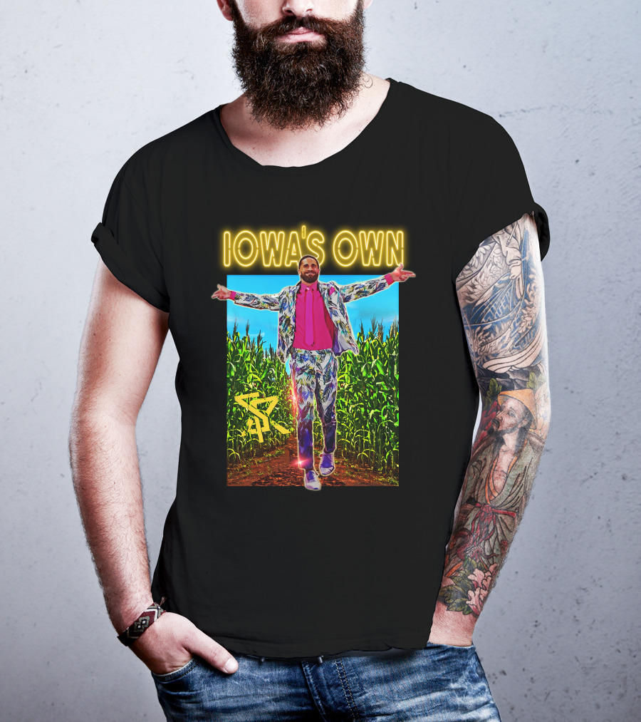 Iowa's Own Seth Rollins Cornfield Suit T-Shirt