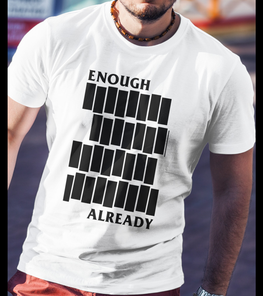 Enough Already Bomb The Music Industry Asian Man Records Merch T-Shirt
