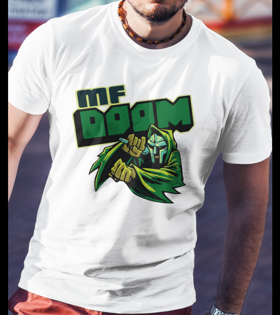 MF Doom Merch Anti Hero Iconic Masked Rapper T-Shirt
