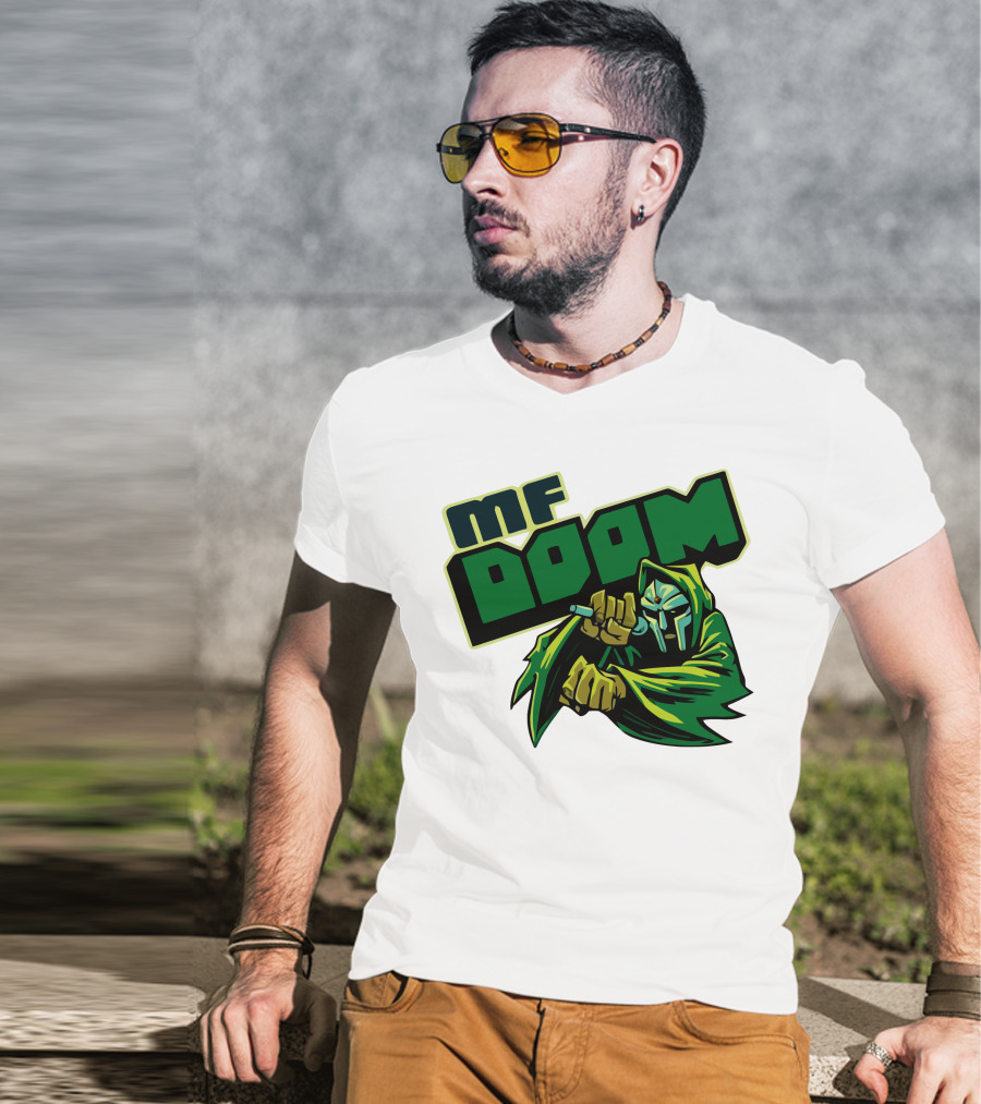 MF Doom Merch Anti Hero Iconic Masked Rapper T-Shirt