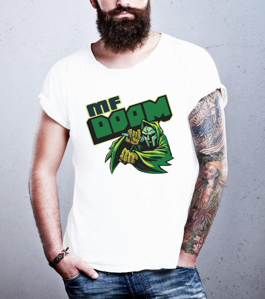 MF Doom Merch Anti Hero Iconic Masked Rapper T-Shirt