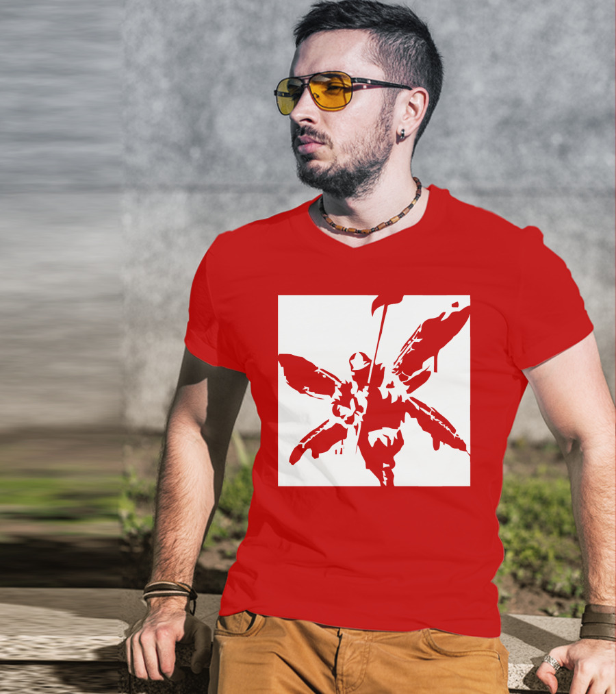 Linkin Park Square Street Soldier Winged Icon Merch T-Shirt