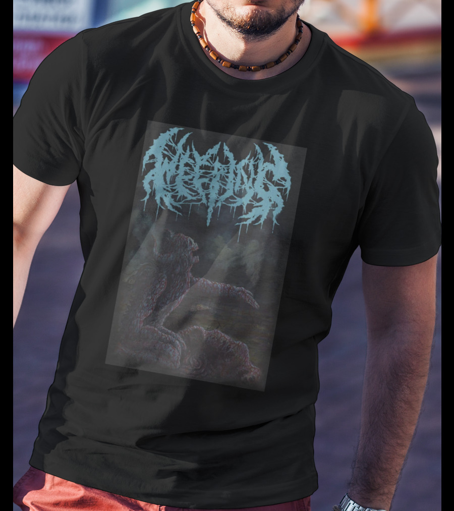 Nightshift Merch Awestruck Creature Under Moonlit Clouds T-Shirt