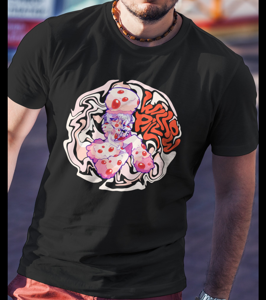 Willow Pill Trippy Swirl Cartoon Character T-Shirt