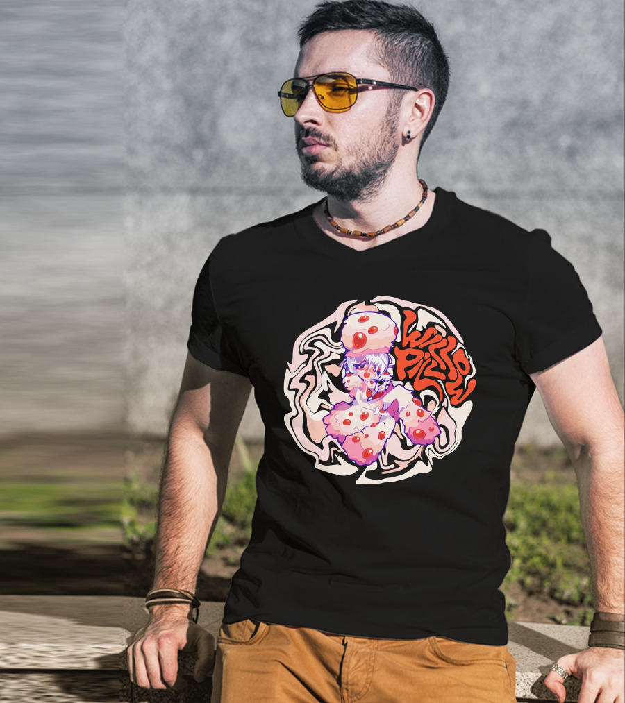 Willow Pill Trippy Swirl Cartoon Character T-Shirt