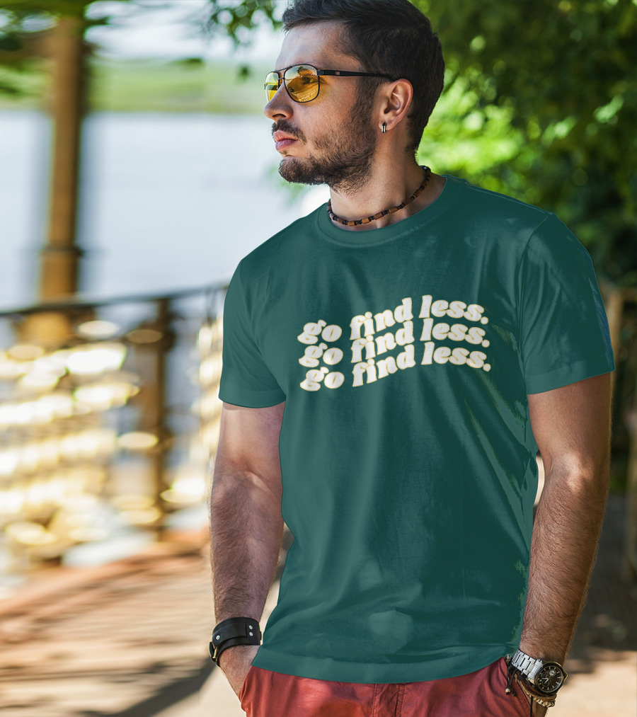 Elyse Myers Go Find Less Repeated Text T-Shirt