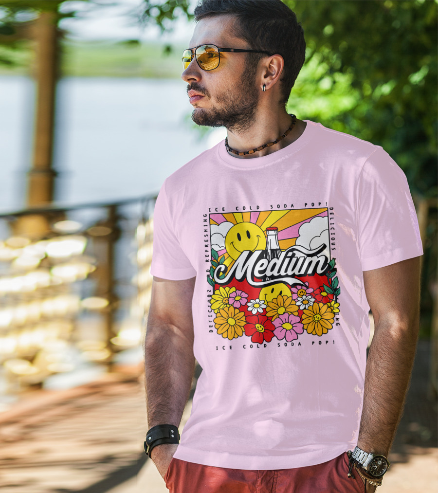 Medium Ice Cold Soda Pop Delicious Refreshing T-Shirt
