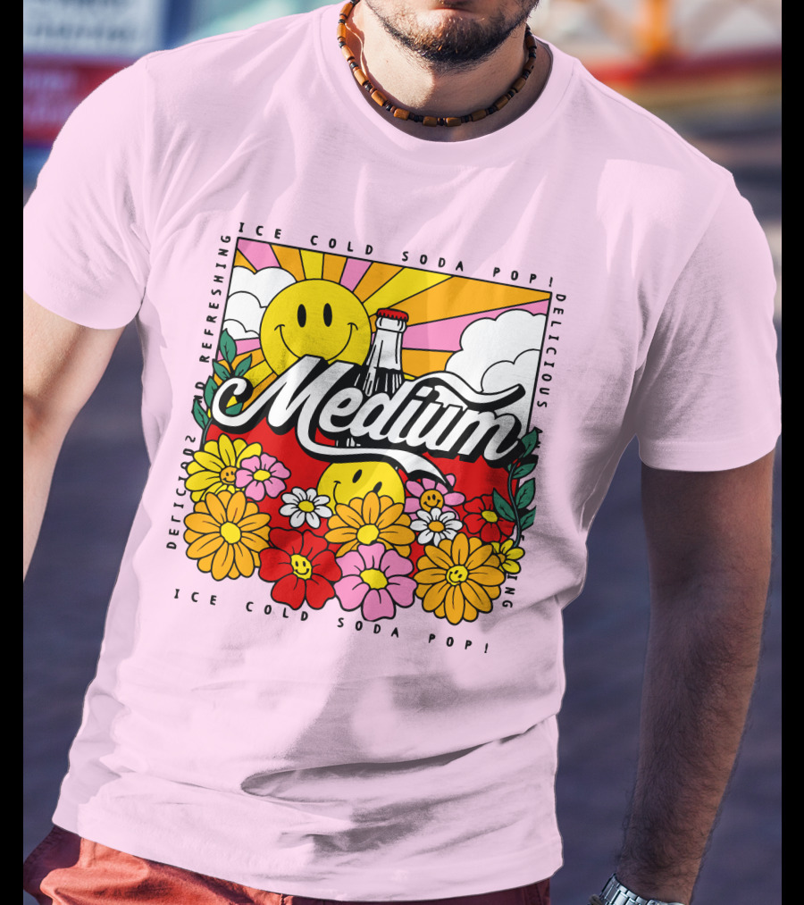 Medium Ice Cold Soda Pop Delicious Refreshing T-Shirt
