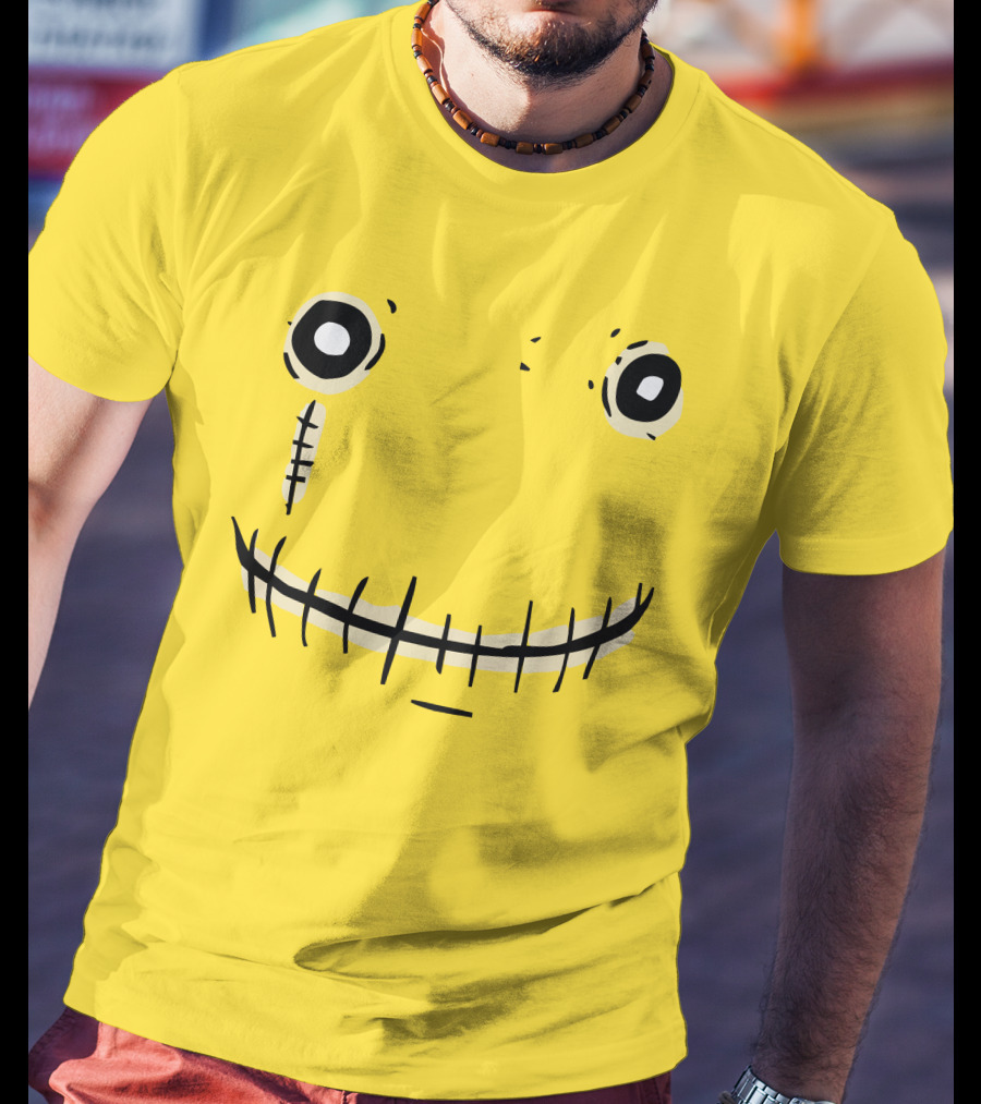 Salad Fingers Hubert Smiling Face Salad Fingers Merch T-Shirt