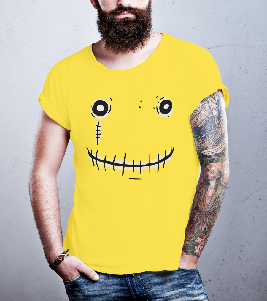 Salad Fingers Hubert Smiling Face Salad Fingers Merch T-Shirt