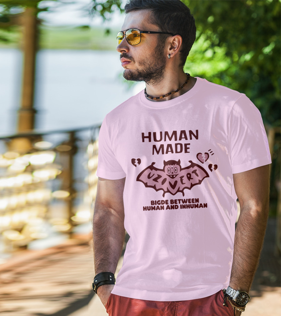 Human Made Lil Uzi Vert Bigde Between Human And Inhuman T-Shirt