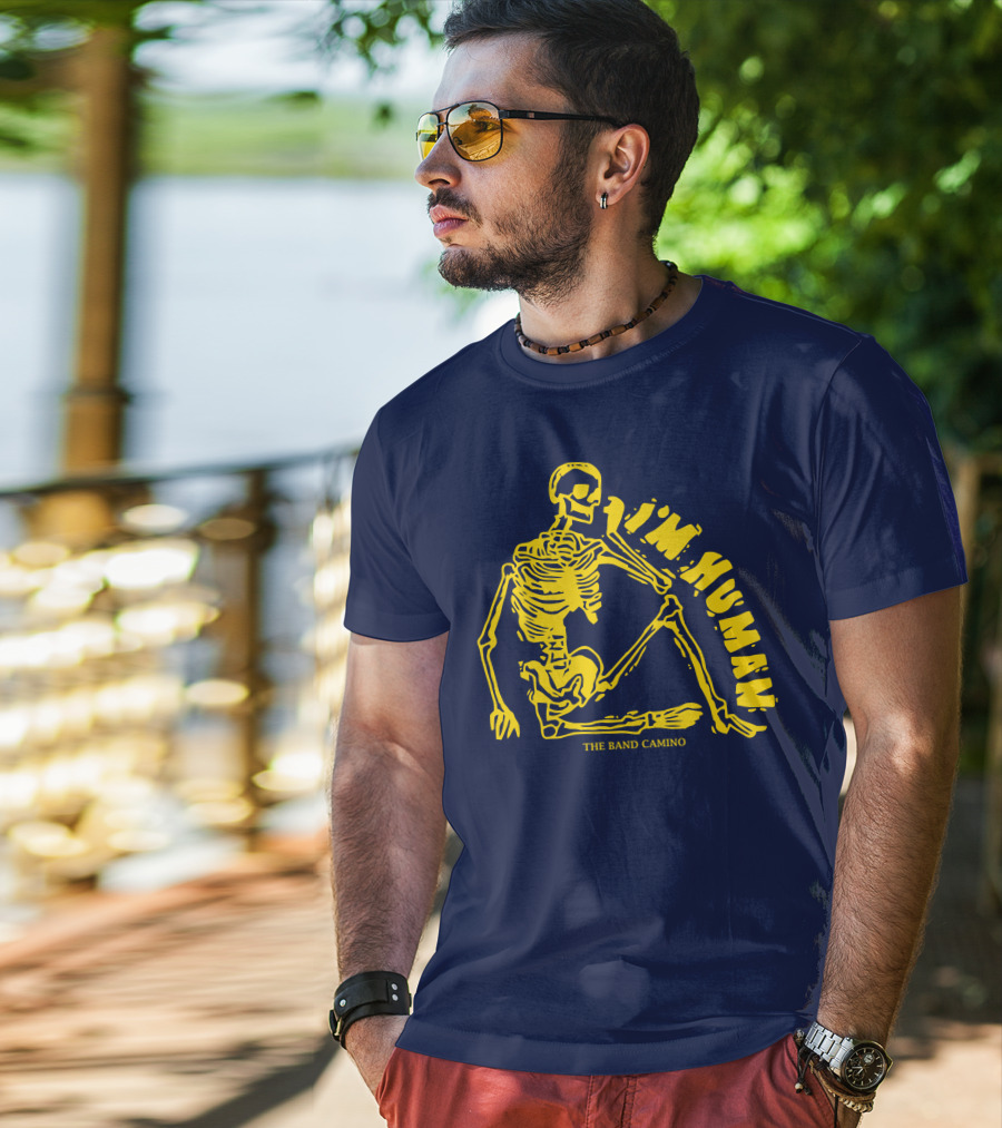 The Band Camino I'm Human Skeleton T-Shirt