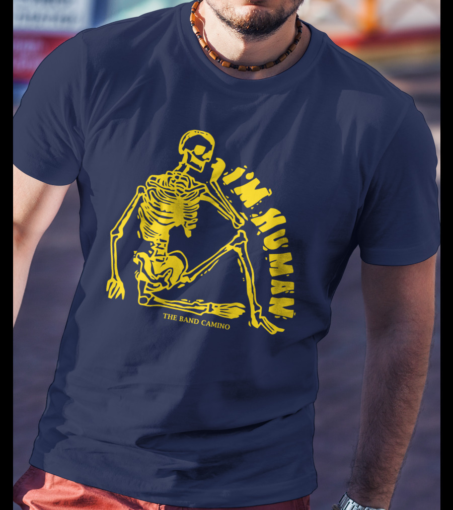 The Band Camino I'm Human Skeleton T-Shirt