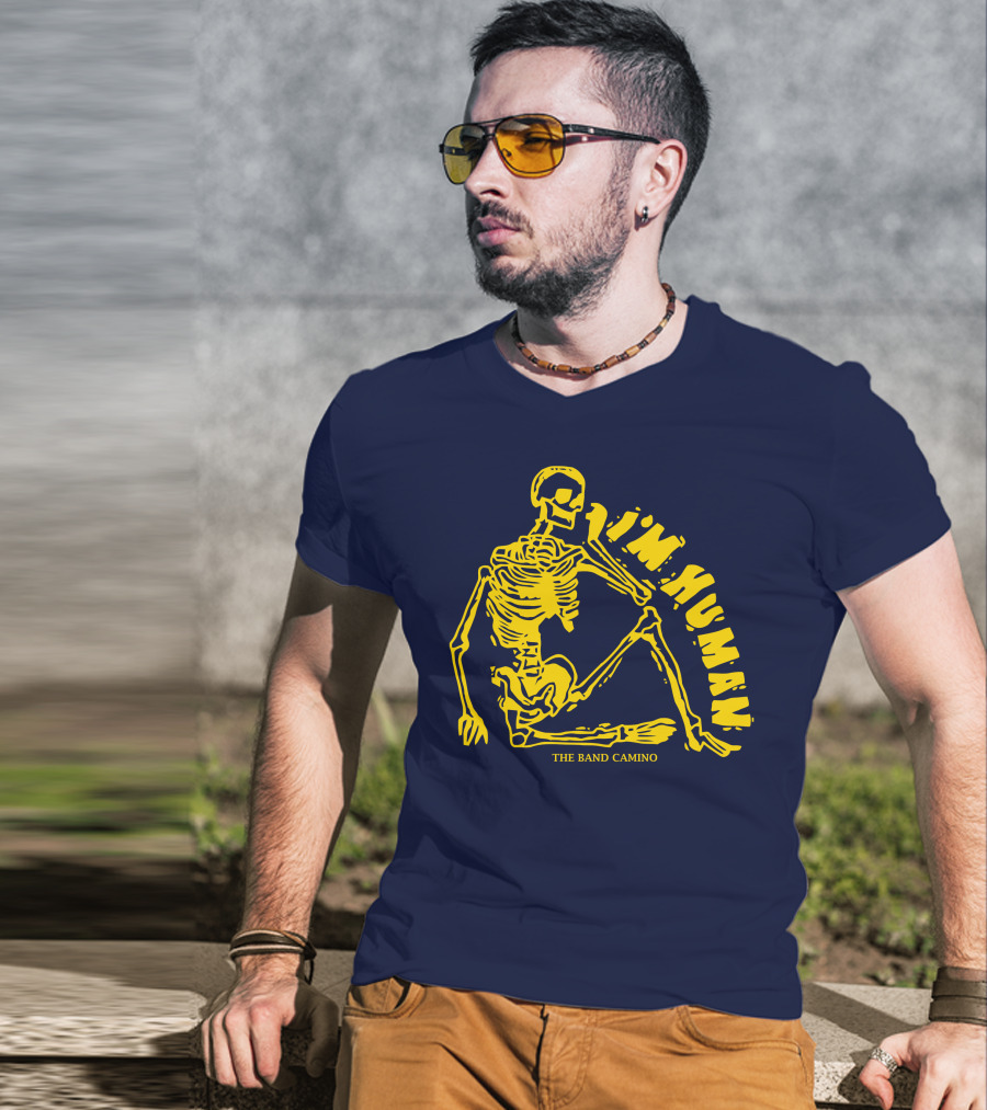 The Band Camino I'm Human Skeleton T-Shirt