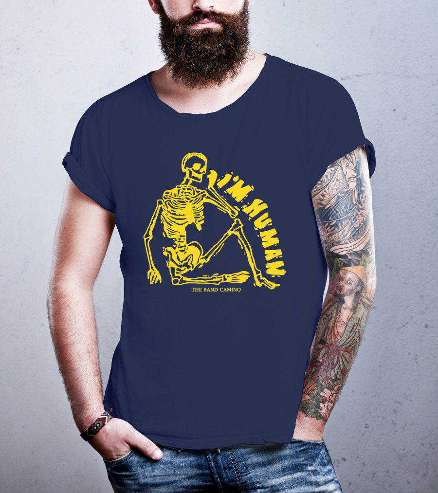The Band Camino I'm Human Skeleton T-Shirt
